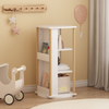 CareNooks 360° Revolving Kids Bookshelf with Chalkboard & Toy Storage Organizer